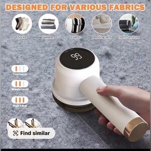 Black Rechargeable Lint Remover M-2